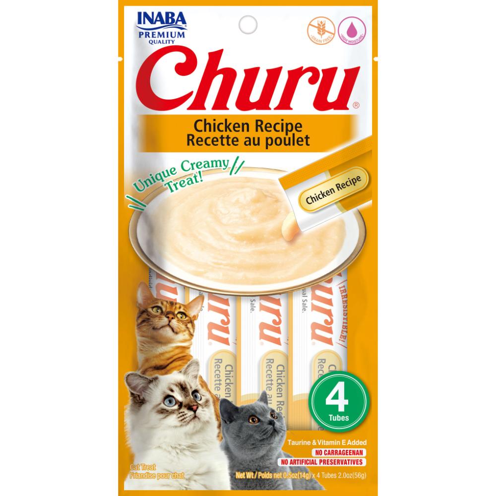 Inaba Cat Churu Puree Chicken 56g 4pk