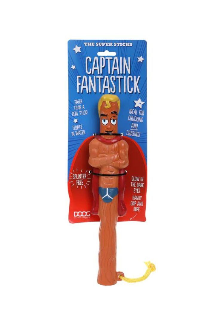 DOOG Supersticks Captain Fantastic Dog Toy - RSPCA VIC