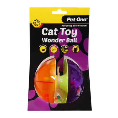 Pet One Cat Toy Wonder Ball