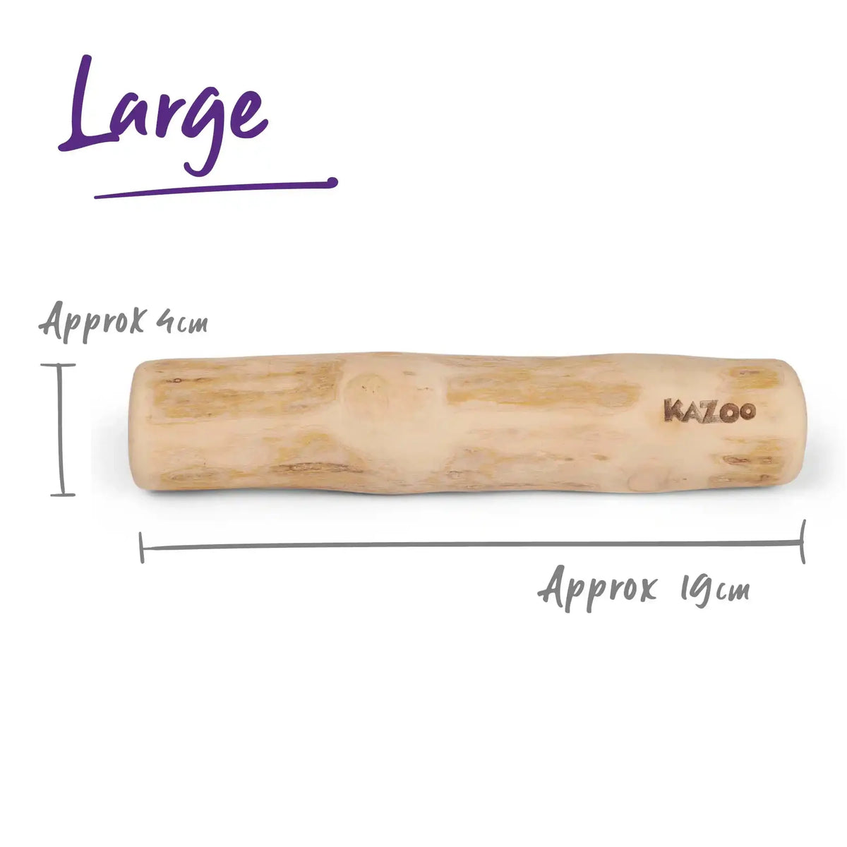 Kazoo Dental Chew-Coffee Wood Stick