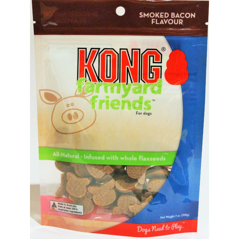 KONG Farmyard Friends Smokey Bacon Dog Treats - RSPCA VIC