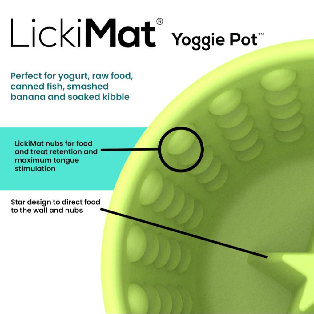 Lickimat Yoggie Pot Slow Feeder Dog Bowl - RSPCA VIC
