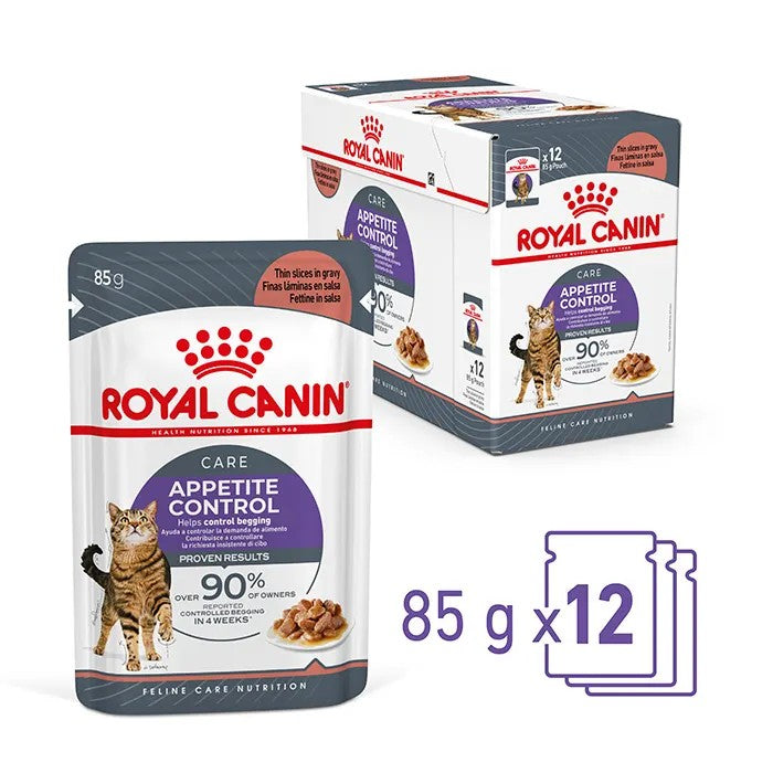Royal Canin Feline Appetite Control Gravy Box