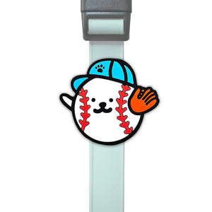 Baseball Jiby Dog Charm