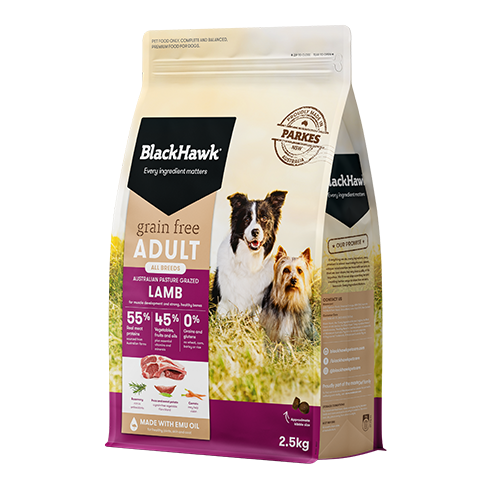 Black Hawk Grain Free Adult Dog Lamb