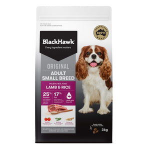 Black Hawk Small Breed Original Adult Dog Lamb & Rice