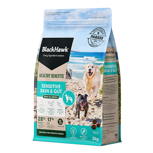 Black Hawk Health Benefits Adult Dog Skin & Gut