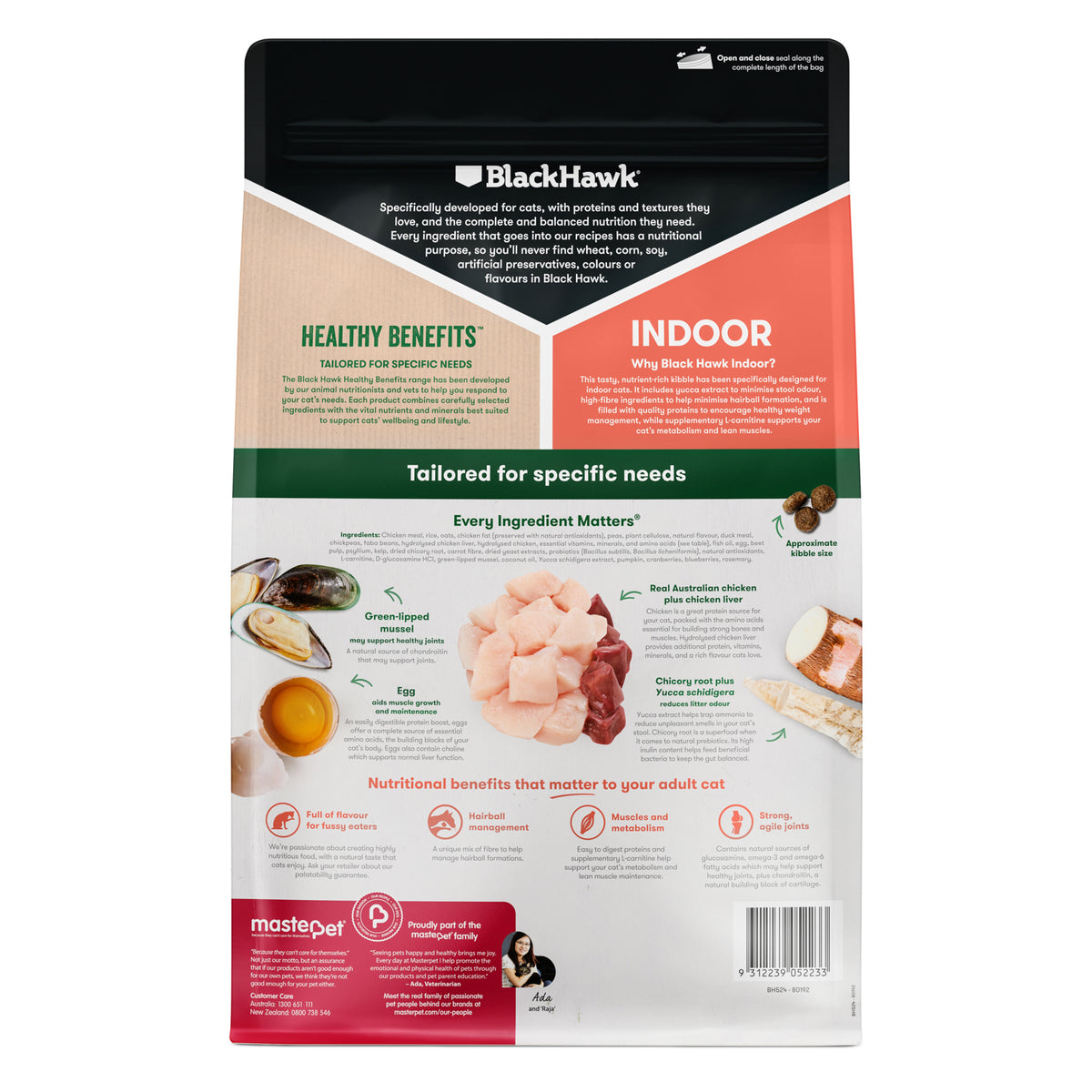 Black Hawk Adult Cat Indoor