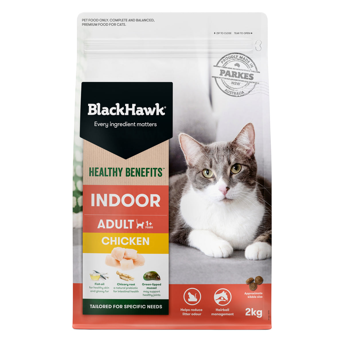 Black Hawk Adult Cat Indoor