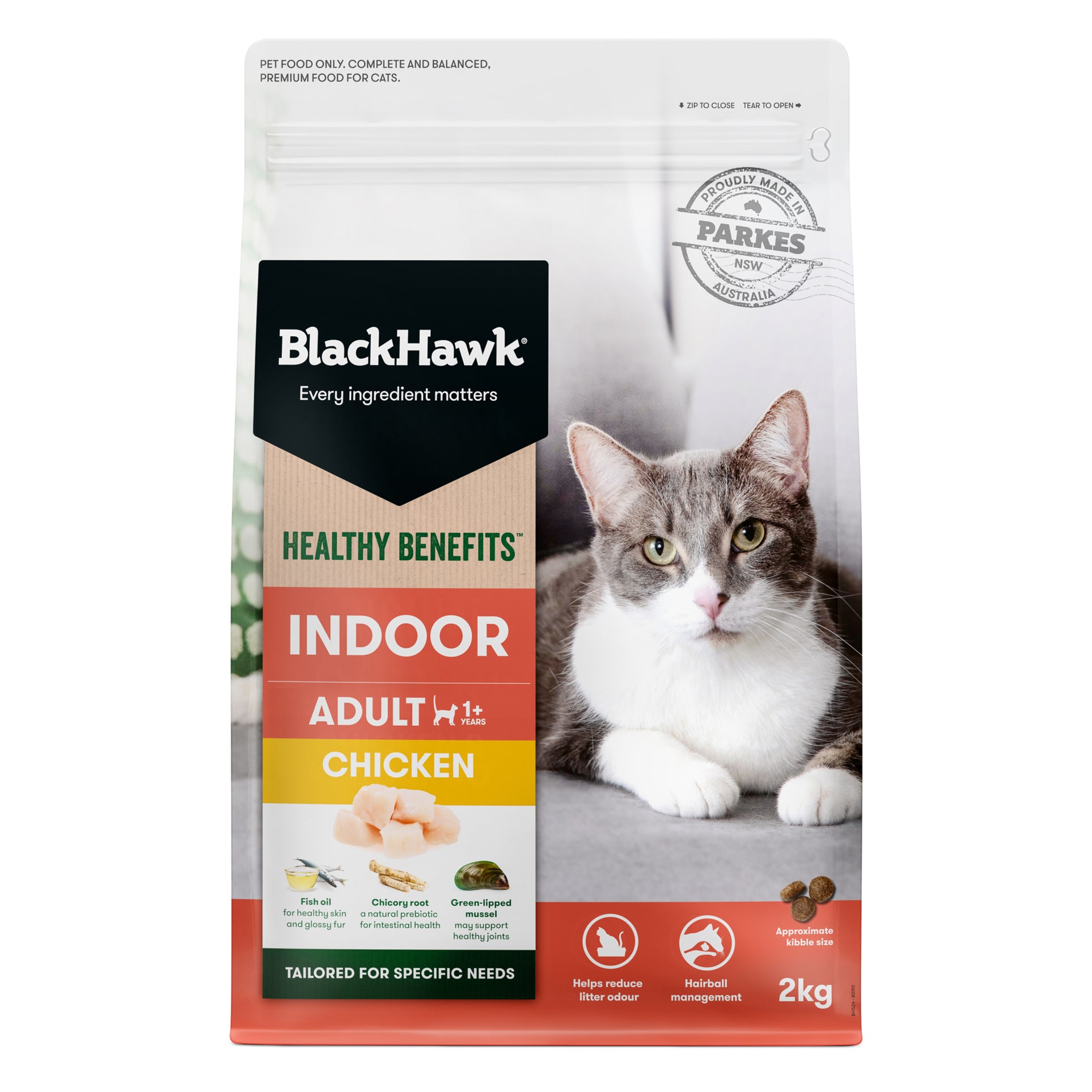 Black Hawk Adult Cat Indoor