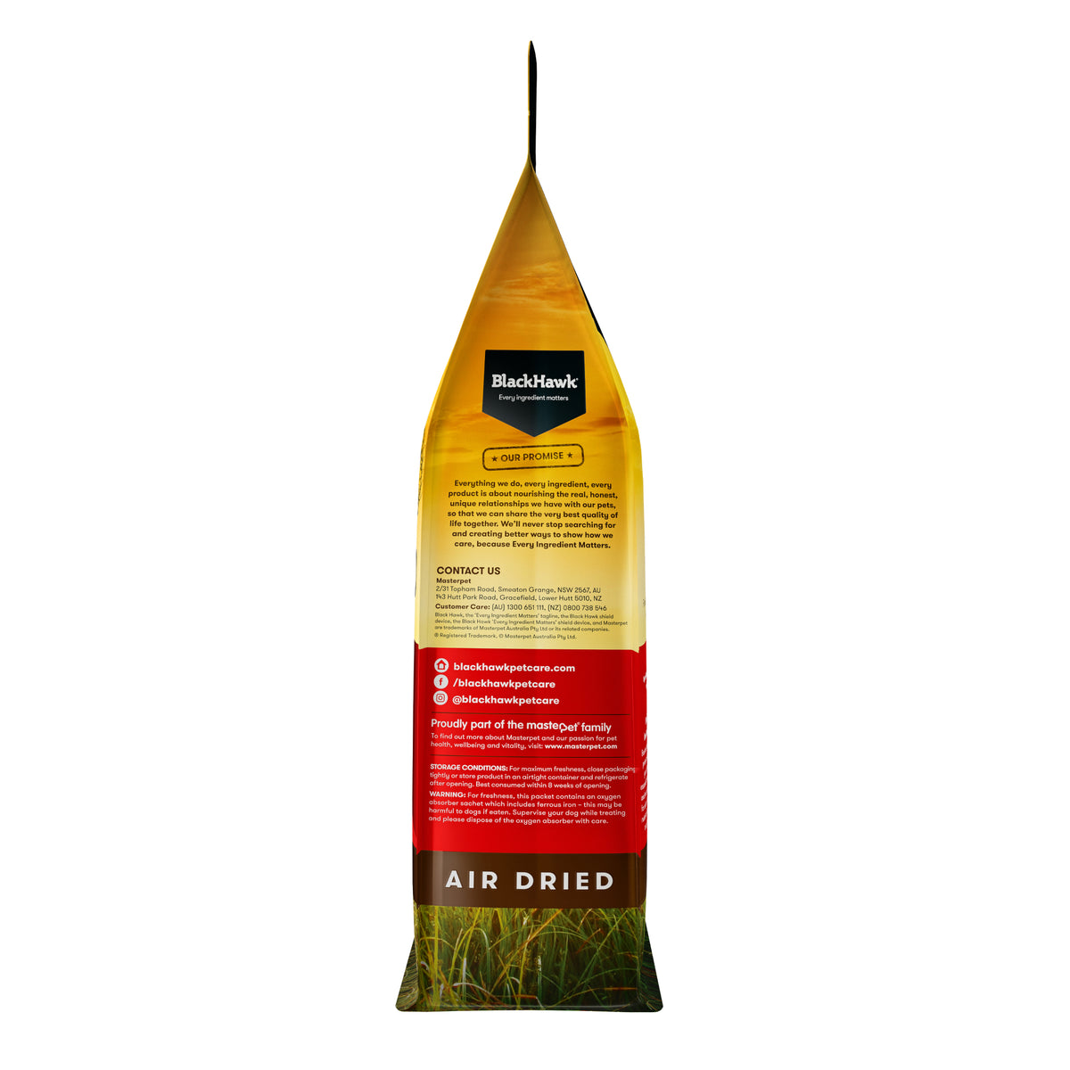 Black Hawk Air Dried Beef & Mackerel