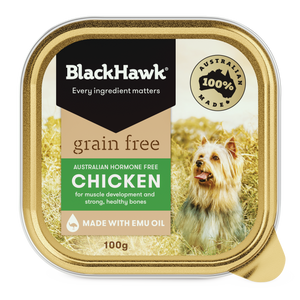 Black Hawk Grain Free Wet Dog Food Chicken 100g
