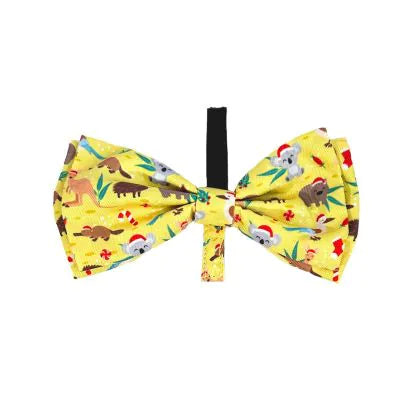 FuzzYard Christmas Bowtie - Outback Wonderland