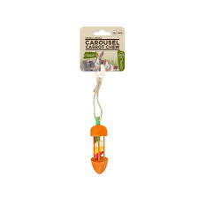 Pipsqueak Small Animal Wooden Chew Carrot Carousel