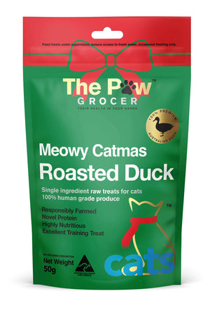 The Paw Grocer Christmas Duck Cat 50g