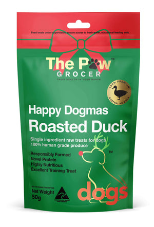 The Paw Grocer Christmas Duck Dog 50g