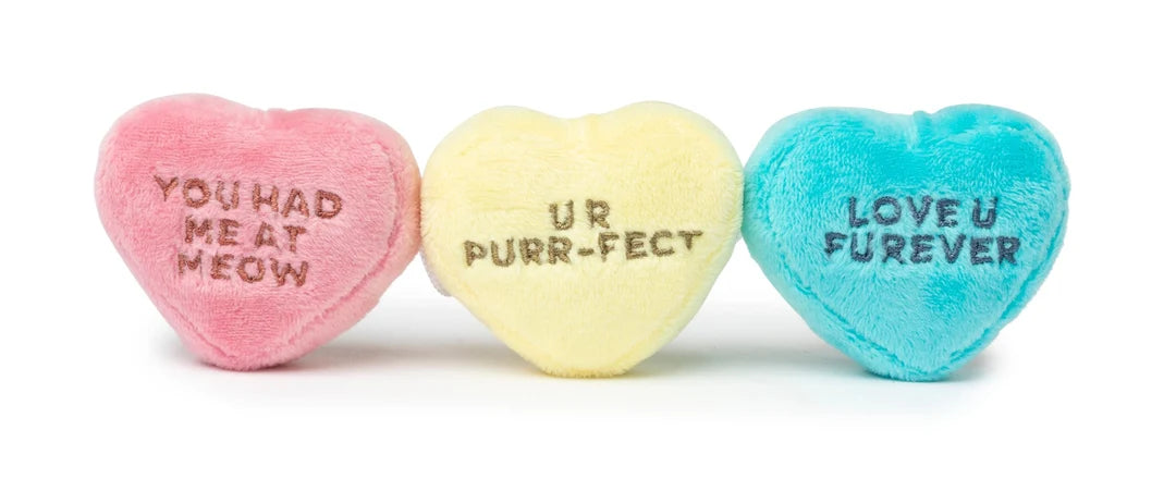FuzzYard Cat Toy - Candy Hearts