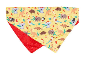 FuzzYard Christmas Bandana - Outback Wonderland