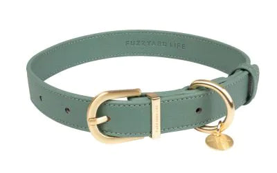 FuzzYard Life Atelier Dog Collar - Myrtle Green
