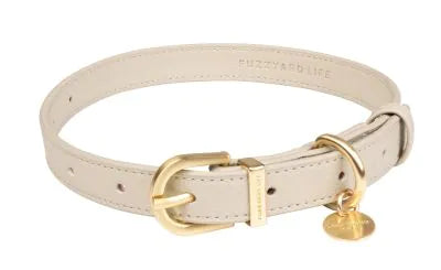 FuzzYard Life Atelier Dog Collar - Sandstone