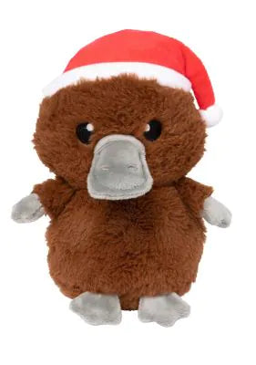 FuzzYard Christmas Dog Toy - A-Wreatha the Platypus