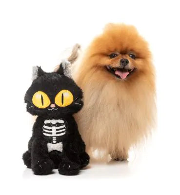 FuzzYard Halloween Dog Toy Skelekitty
