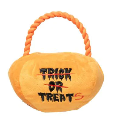 FuzzYard Halloween Dog Toy Trick or Treats Basket