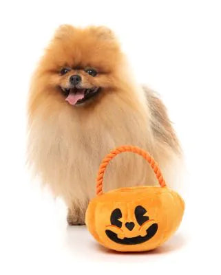 FuzzYard Halloween Dog Toy Trick or Treats Basket