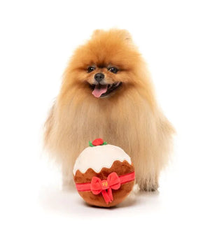 FuzzYard Christmas Dog Toy - Merry Puddin