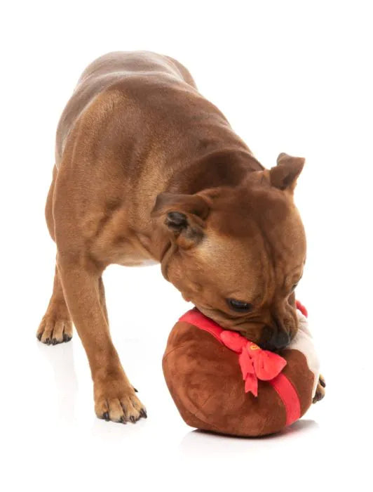 FuzzYard Christmas Dog Toy - Merry Puddin