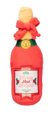 FuzzYard Christmas Dog Toy - Merry & Bright Chompagne