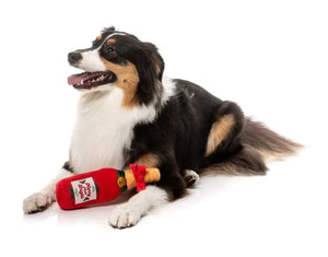 FuzzYard Christmas Dog Toy - Merry & Bright Chompagne