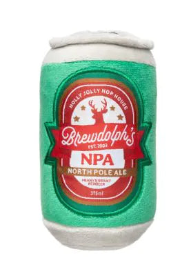 FuzzYard Christmas Dog Toy - Brewdolph's