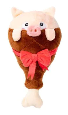 FuzzYard Christmas Dog Toy - Ham A Merry Pigmas
