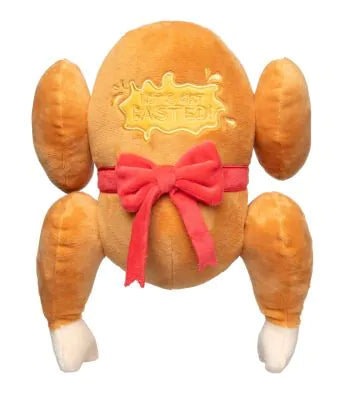 FuzzYard Christmas Dog Toy - Let's Get Basted