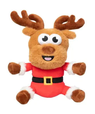 FuzzYard Christmas Dog Toy - Reggie Claus Reindeer