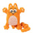 FuzzYard Cat Toy - Yoga Cat Chakra