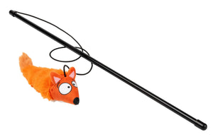 FuzzYard Farewell Fox Wand Cat Toy