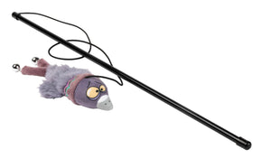 FuzzYard Peace Out Pigeon Wand Cat Toy