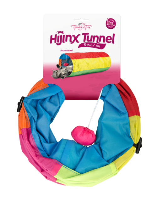 Trouble And Trix HiJinx Tunnel Cat Toy