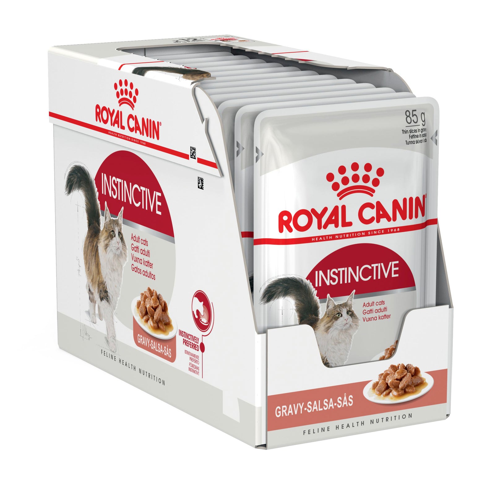 Royal Canin Feline Instinctive Gravy Pouches Box