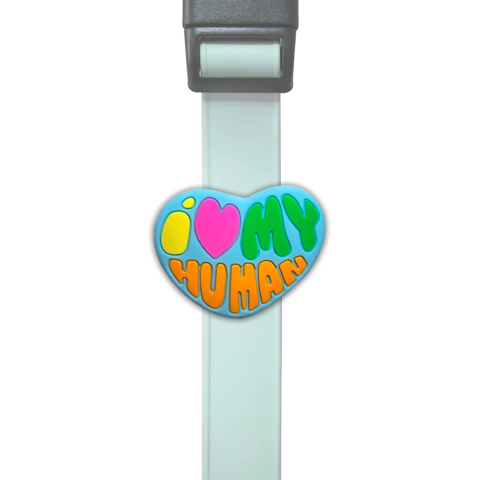 I Love My Human Jiby Dog Charm