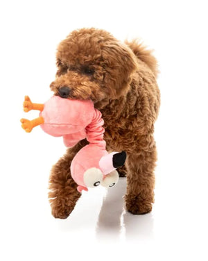 FuzzYard Neck Minnits - Neckole The Flamingo