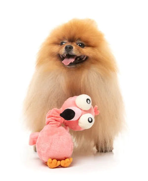 FuzzYard Neck Minnits - Neckole The Flamingo