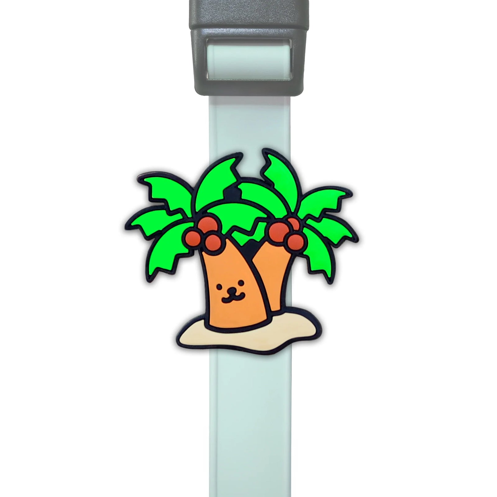 Palm Tree Jiby Dog Charm