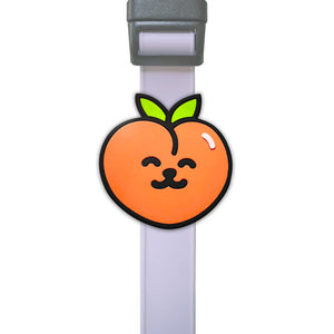 Peach Jiby Dog Charm