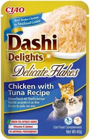 Inaba Dashi Delights Chicken & Tuna 40g