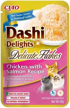 Inaba Dashi Delights Chicken & Salmon 40g