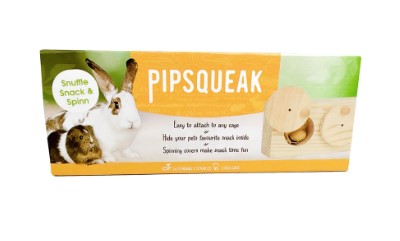 Pipsqueak Small Animal Snuffle Snack & Spin Toy