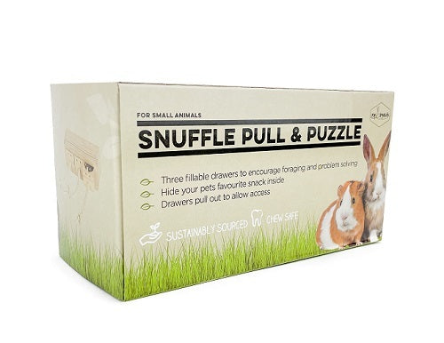 Pipsqueak Small Animal Snuffle Pull & Puzzle Toy - RSPCA VIC